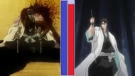 Shunsui vs Aizen in Bleach (Image via Pierrot Films/Studio Pierrot)